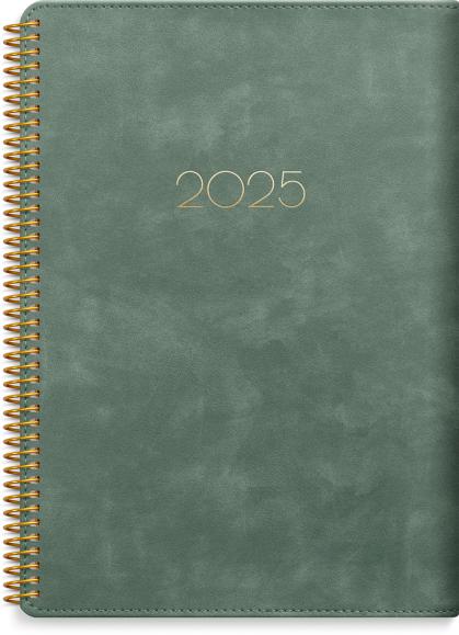  Kalender 2025 Business Twist grön