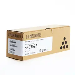  Toner Ricoh SP C352E svart - 7 000 sidor