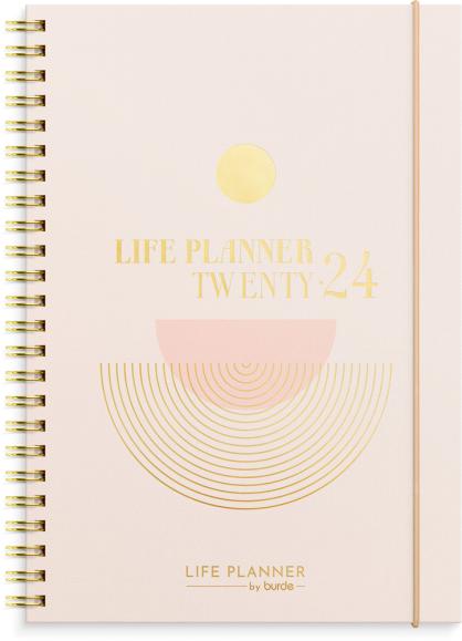  Kalender 2024 Life Planner Pink A5