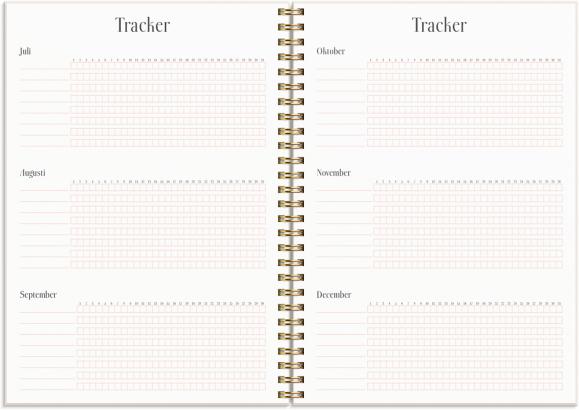  Kalender 2024 Life Planner Pink A5