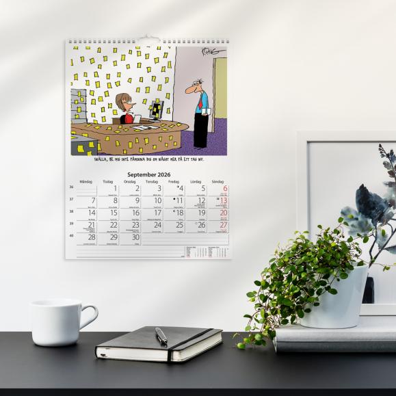  Väggkalender 2027 Kontorshumor