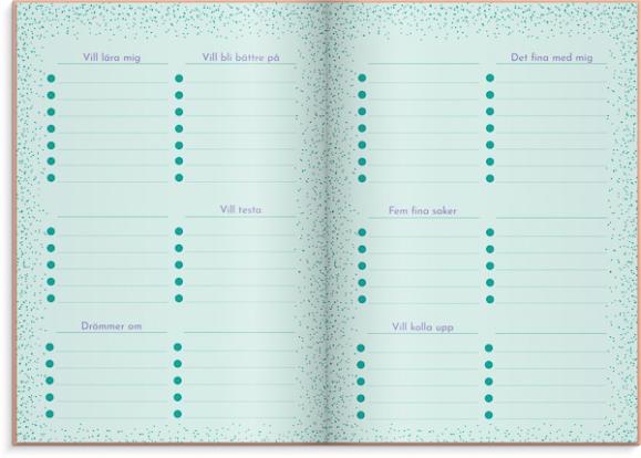  Kalender 2026 Organizer & Notes svart