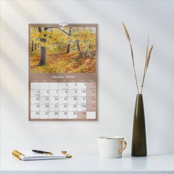  Väggkalender 2027 Klassiska Sverige