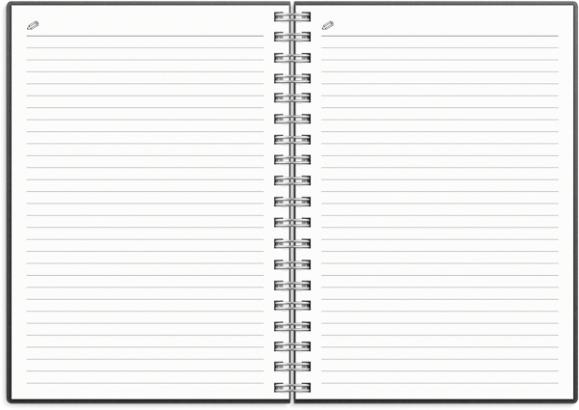  Kalender 2023 Lilla Noteskalendern svart konstläder