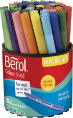  Fiberpenna Berol Colourbroad 42-pack