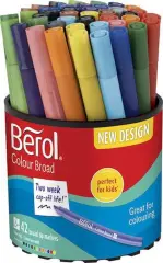  Fiberpenna Berol Colourbroad 42-pack