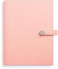  Kalender 2025 Stor Veckokalender rosa konstläder Amelia