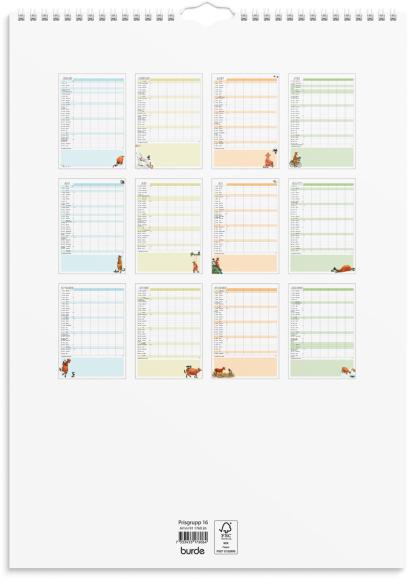  Familjekalender 2026 Mamma Mu