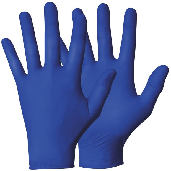  Engångshandske Magic Touch® nitril puderfri blå