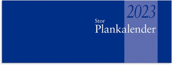  Kalender 2023 Stor Plankalender limbunden