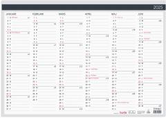  Väggkalender 2025 Väggblad Elegant 420x297mm