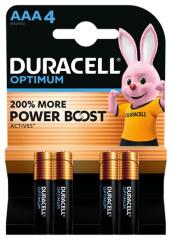  Batteri Duracell Optimum (AAA)/LR03/MN2400