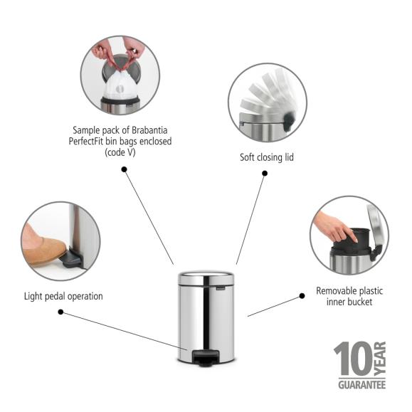  Pedalhink Brabantia 3L