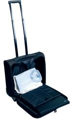  Kabinväska/Rollerbag Ncon svart med hjul