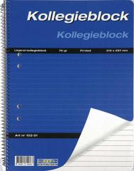  Kollegieblock A4 70g
