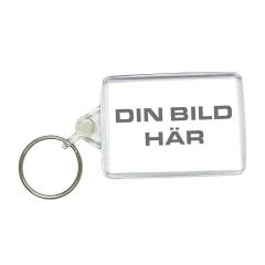  Nyckelbricka h&aring;rdplast 50x35mm