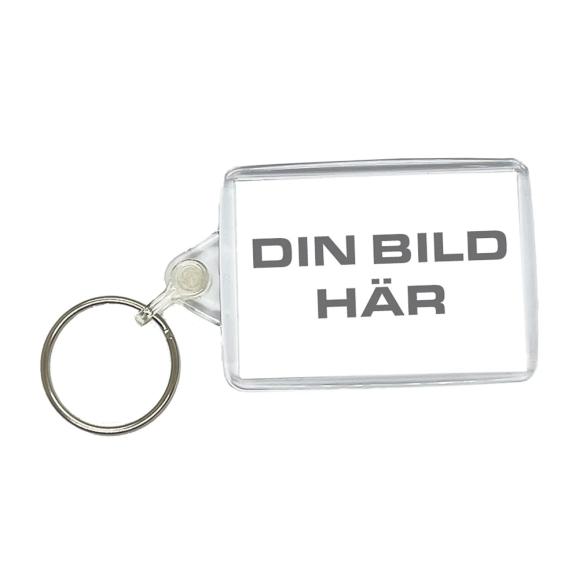  Nyckelbricka hårdplast 50x35mm