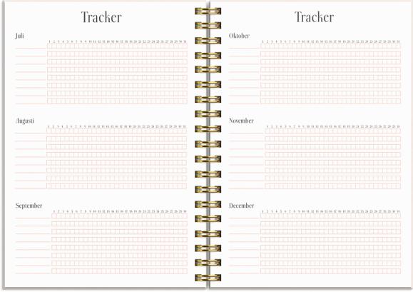  Kalender 2024 Life Planner Pink A6