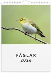  Väggkalender 2026 Fåglar