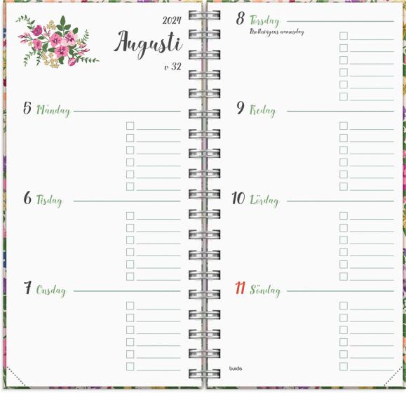  Kalender 2024 Life Planner Slim