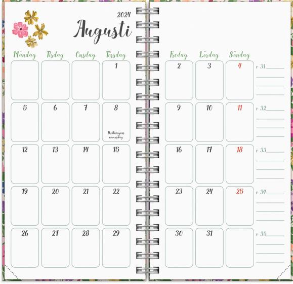  Kalender 2024 Life Planner Slim
