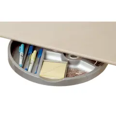  Pennl&aring;da f&ouml;r montering under bord silverf&auml;rg