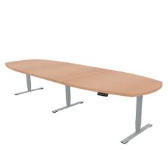  Konferensbord Viva Select 3600x1200mm bok/gr&aring;