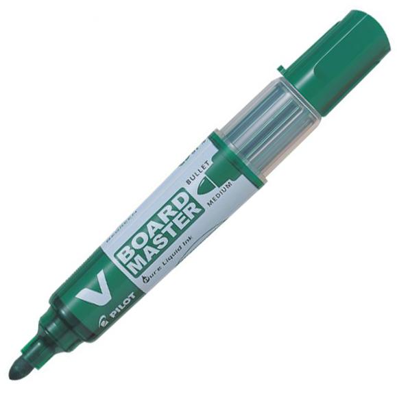  Whiteboardpenna Pilot Master konisk grön