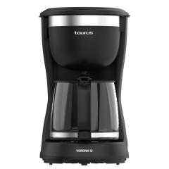  Kaffebryggare Verona 12-koppar svart