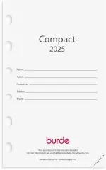  Kalender 2025 Compact kalendersats