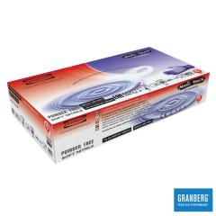  Engångshandske Magic Touch® nitril puderfri blå