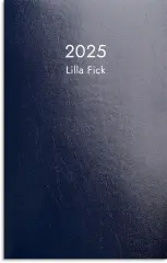  Kalender 2025 Lilla Fick blå kartong