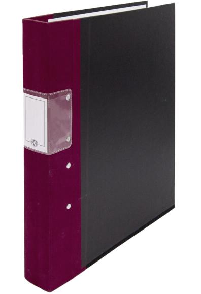  Träryggspärm YOTI A4 40mm rygg vinröd