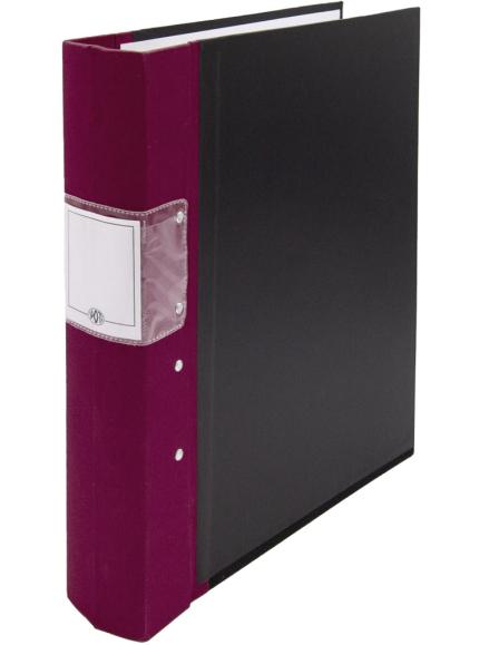  Träryggspärm A4 YOTI 60mm rygg vinröd