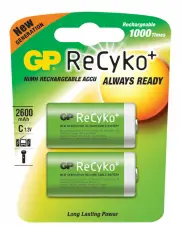  Batteri laddningsbart GP Recyko (C)/LR14/MN1400 2600mAh