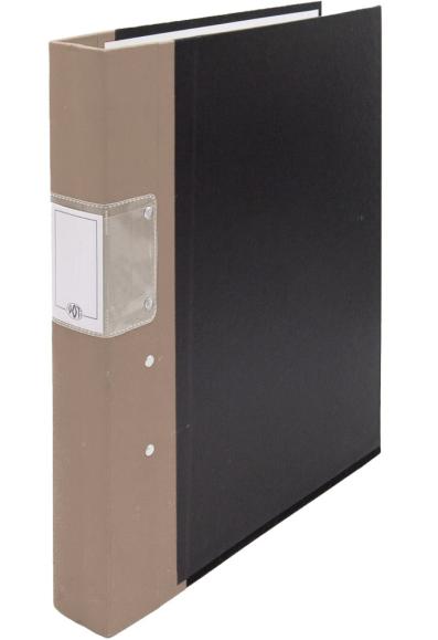  Träryggspärm YOTI A4 40mm rygg grå