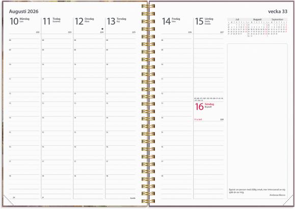  Kalender 2026 Business Story pensé