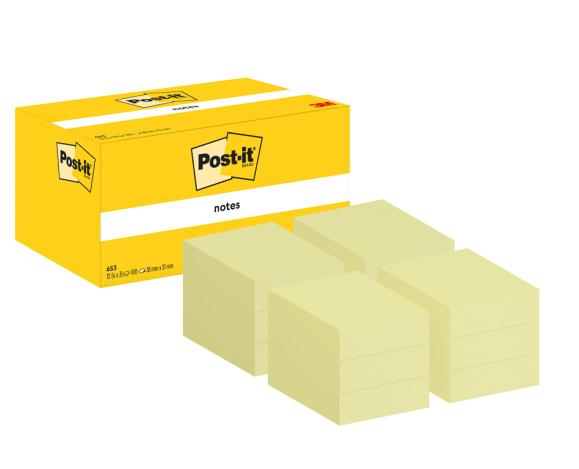  Post-it 38x51mm gul