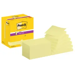  Post-it Z-block Super Sticky 76x127mm gul