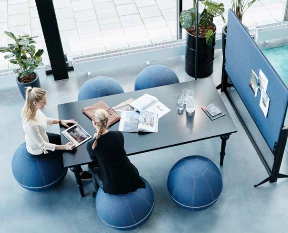  Sittboll Office Ballz Svart
