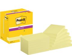  Post-it Super Sticky 76x127mm gul