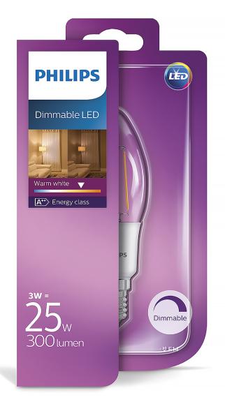  LED-lampa 3W(25W) E14 dimbar