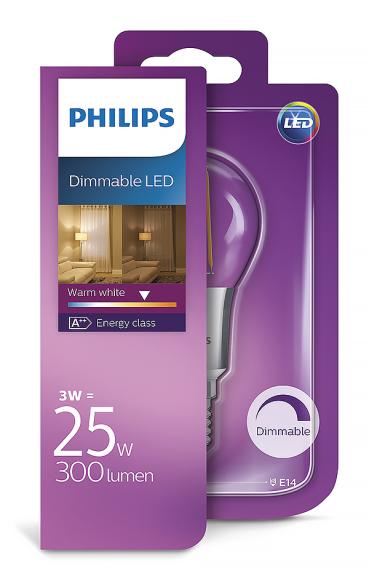  LED-lampa 3W(25W) E14 dimbar