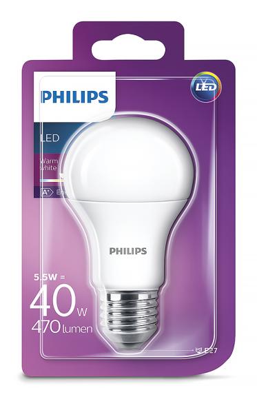  LED-lampa 5W(40W) E27 ej dimbar