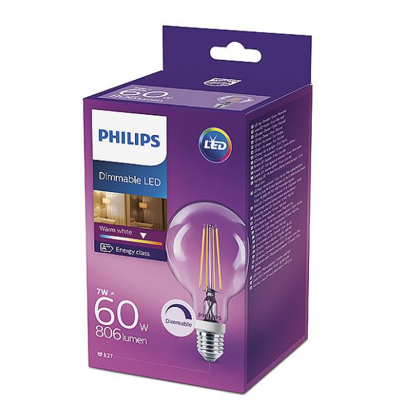  LED-lampa 7W(60W) E27 dimbar