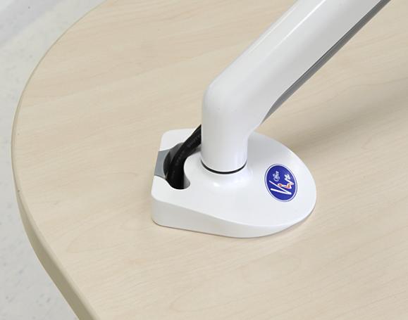 Monitorarm Viva med mekanisk gasfjädring för Vesa 75/100