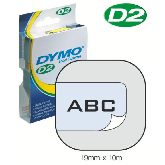  Dymo märktejp/band D2, 19mmx10meter