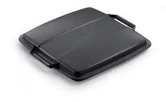  Lock till tunna Durabin 90 liter svart