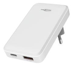  USB-Laddare Slim USB-A och USB-C