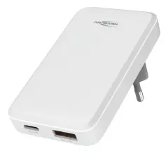  USB-Laddare Slim USB-A och USB-C